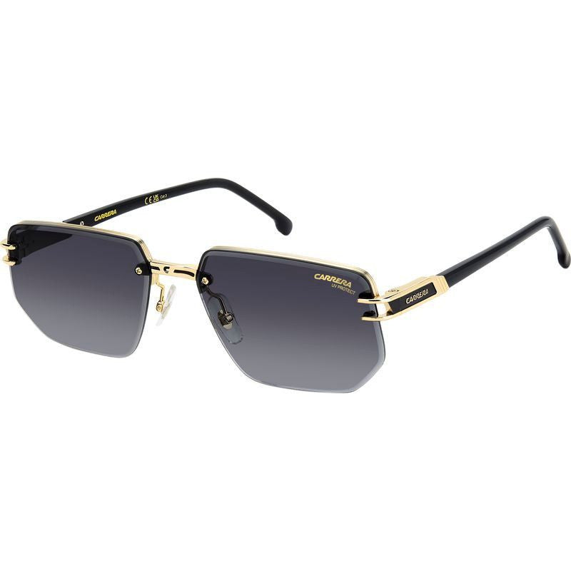 1070/S, Gold and Black/Dark Grey Gradient Lenses