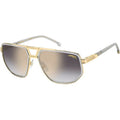 1072/S, Grey/Grey Gold Gradient Mirror Lenses