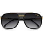 1077/S, Black and Gold/Dark Grey Gradient Lenses