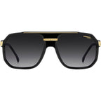 1077/S, Black and Gold/Dark Grey Gradient Lenses