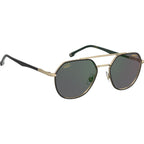 303/S/Pat, Gold Green/Green Grey Gradient Polarised Lenses