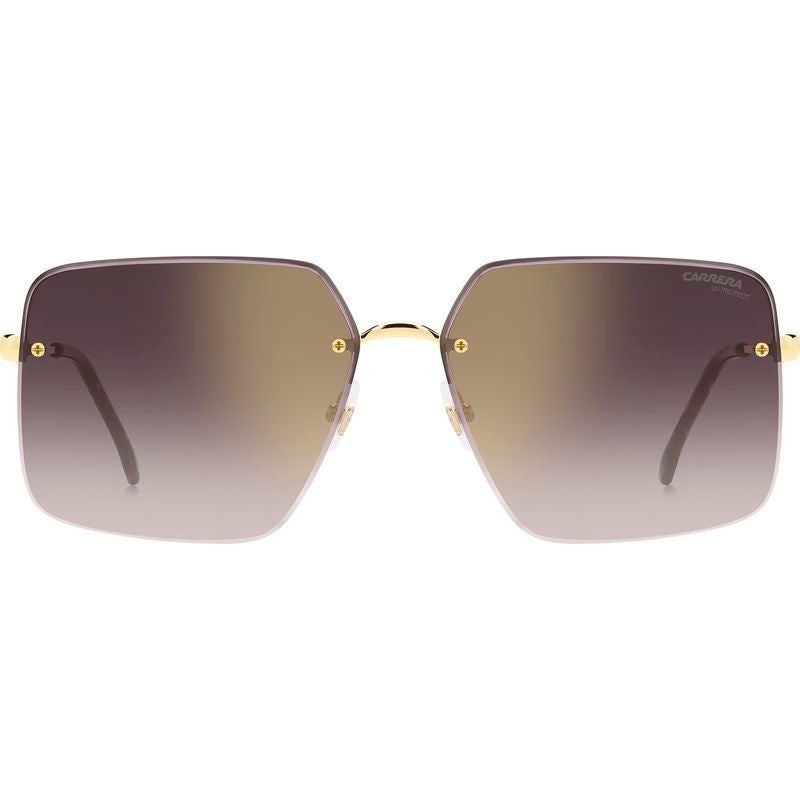 3044/S, Gold and Brown Havana/Burgundy Gold Mirror Gradient Lenses