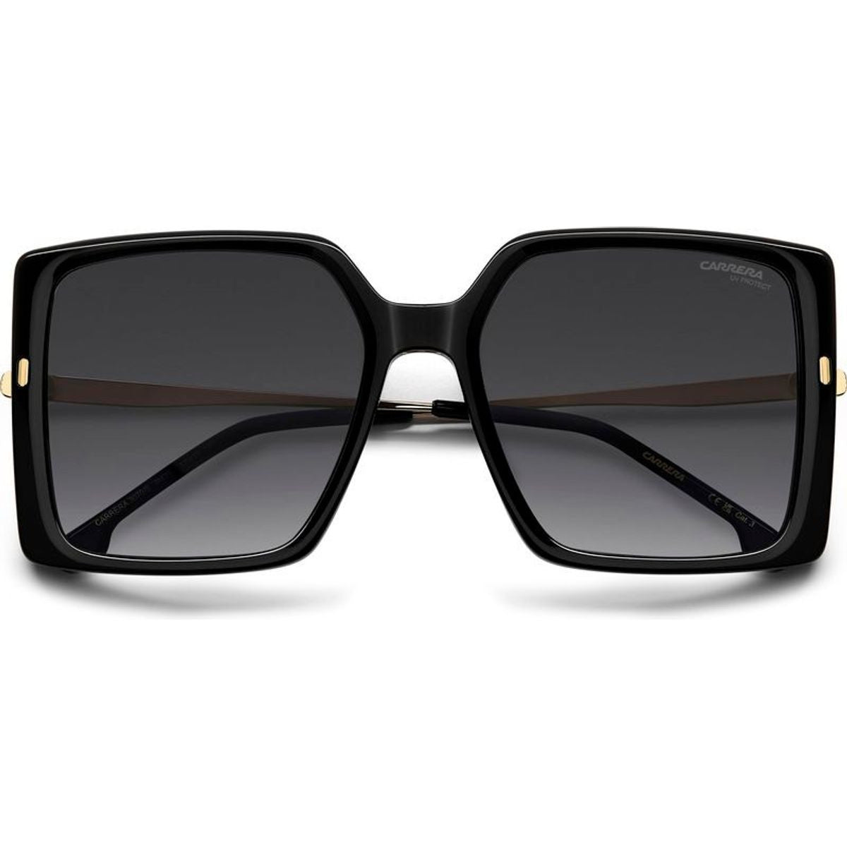 3070/S, Black and Gold/Dark Grey Gradient Lenses