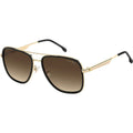 3089/S, Black and Gold/Brown Gradient Lenses