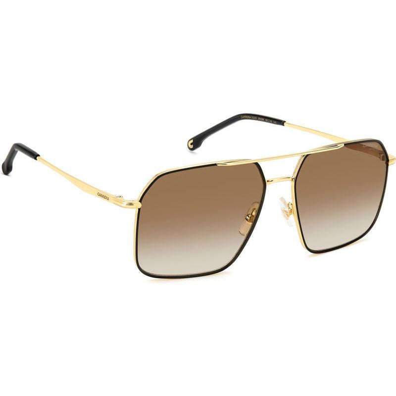 333/S, Black Gold/Black Brown Green Gradient Lenses
