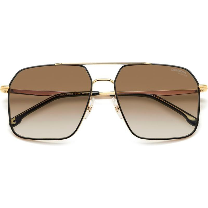 333/S, Black Gold/Black Brown Green Gradient Lenses