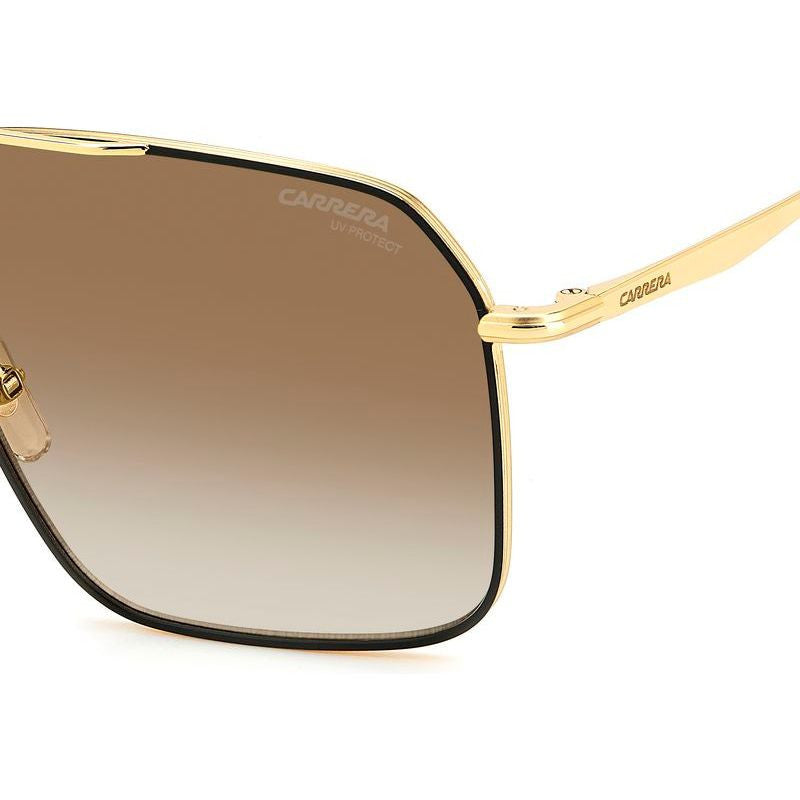 333/S, Black Gold/Black Brown Green Gradient Lenses