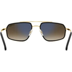 338/S, Matte Black/Black Brown Green Gradient Lenses