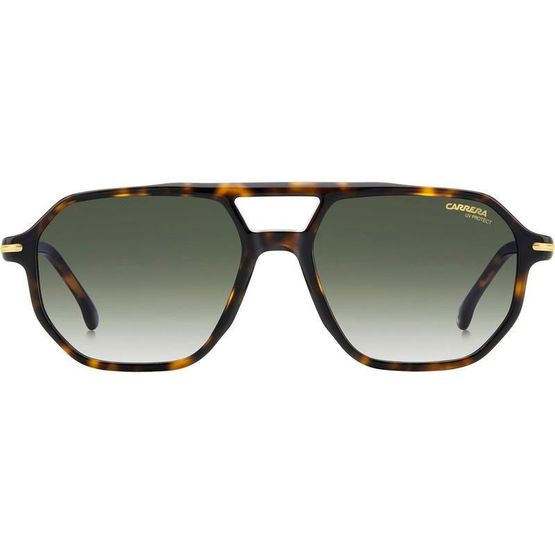 341/S, Havana Gold/Green Gradient Lenses