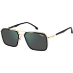 362/S, Black and Gold/Grey Green Mirror Polarised Lenses