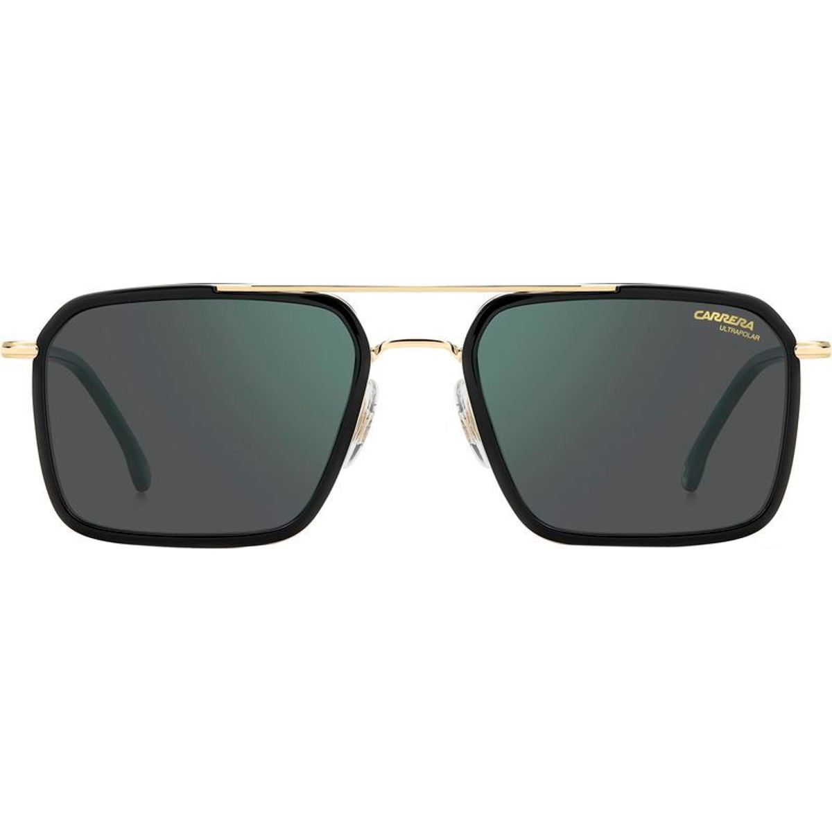 362/S, Black and Gold/Grey Green Mirror Polarised Lenses