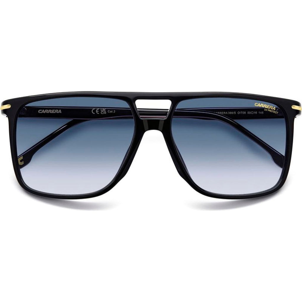 366/S, Black/Dark Blue Gradient Lenses