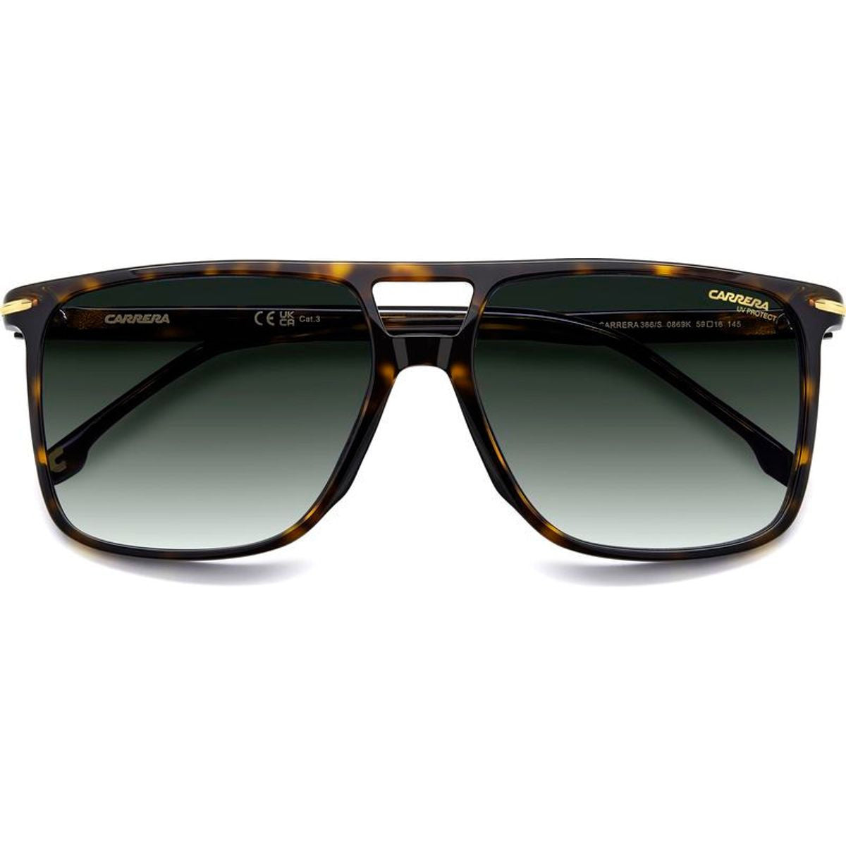 366/S, Havana/Green Gradient Lenses