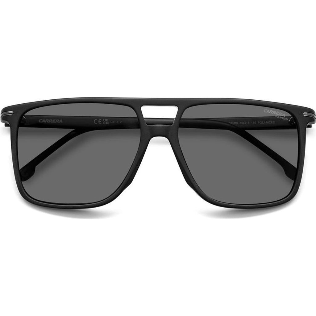 366/S, Matte Black/Grey Polarised Lenses
