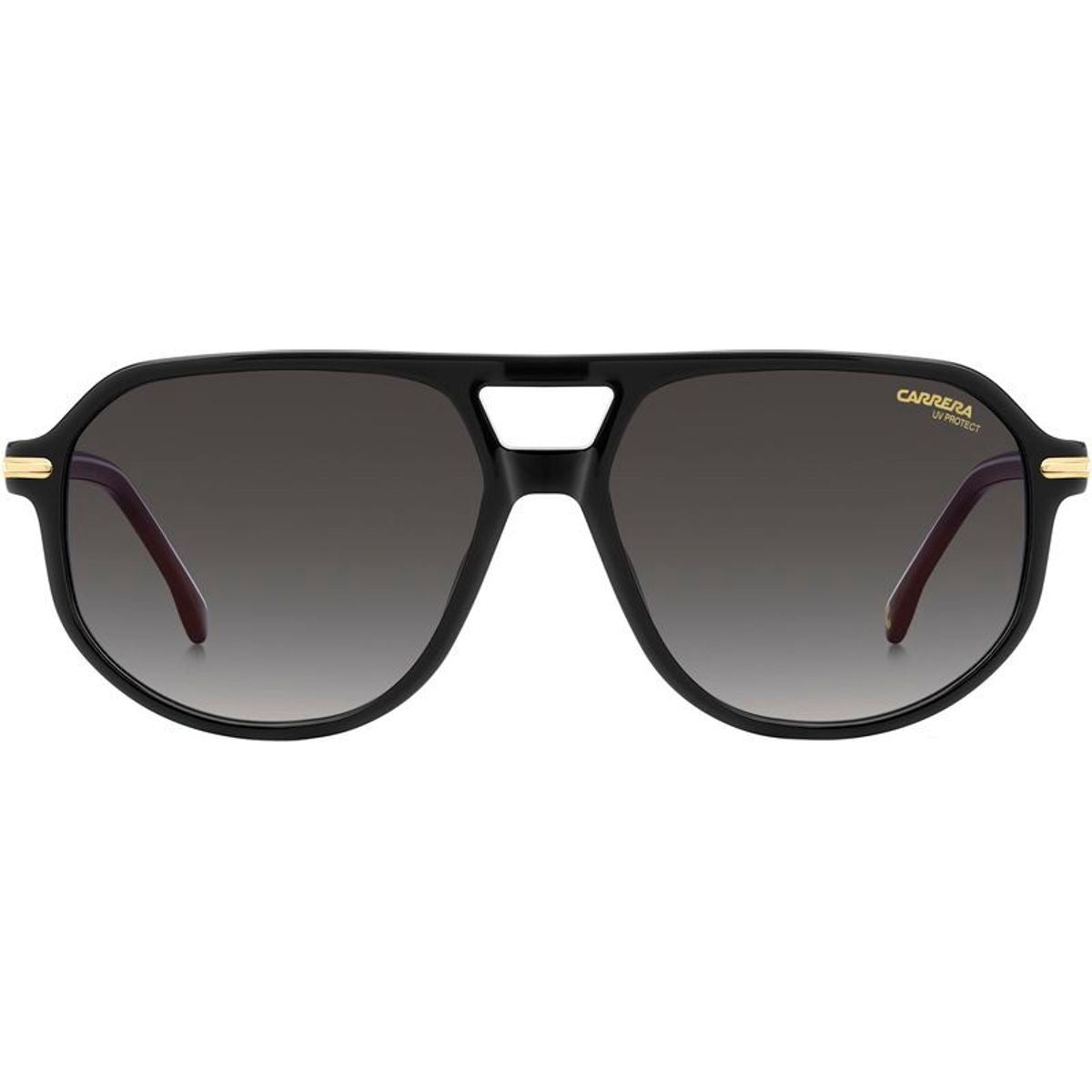 375/S, Black and Red/Dark Grey Gradient Lenses