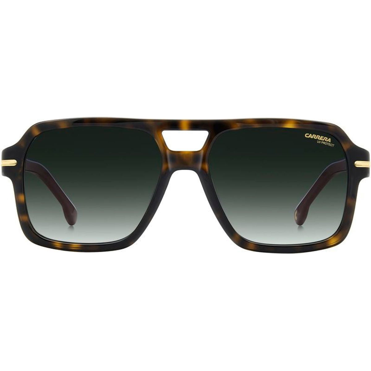 377/S, Dark Havana/Green Gradient Lenses