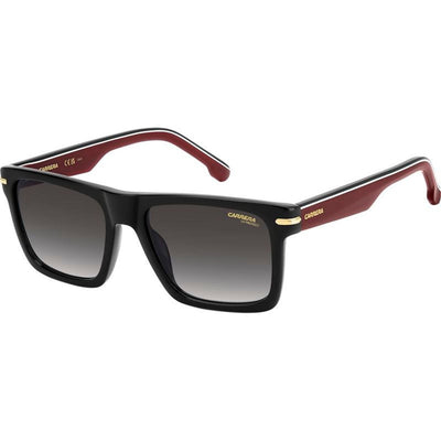 378/S, Black and Red/Dark Grey Gradient Lenses