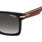 378/S, Black and Red/Dark Grey Gradient Lenses