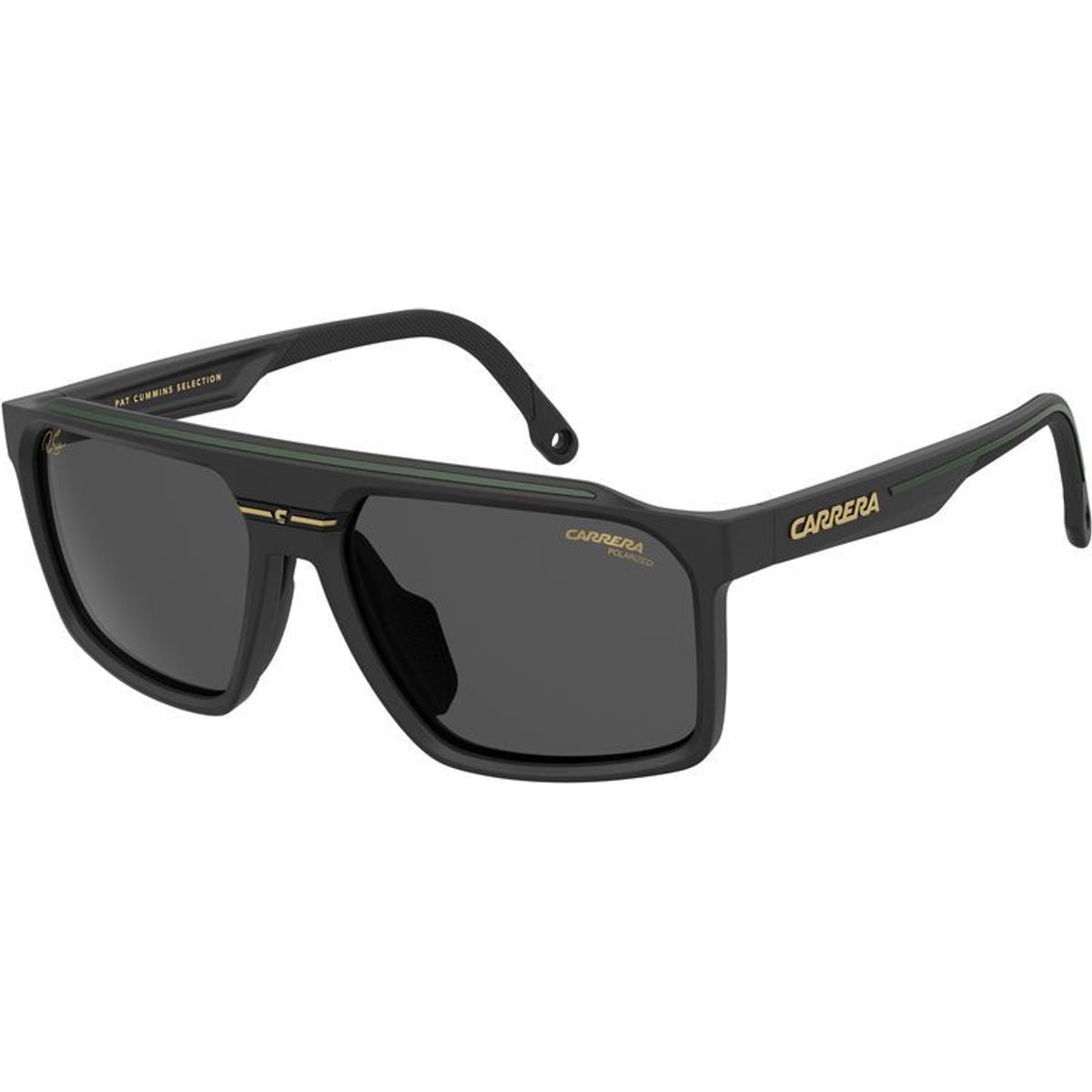 C Sport 04/Pat, Matte Black/Grey Polarised Lenses