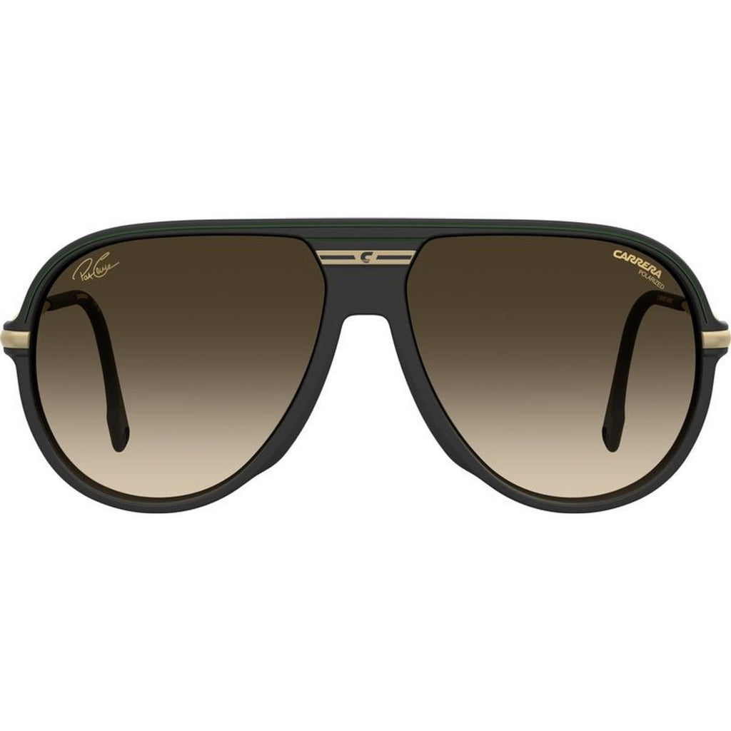C Sport 06/Pat, Matte Black and Gold/Brown Gradient Polarised Lenses