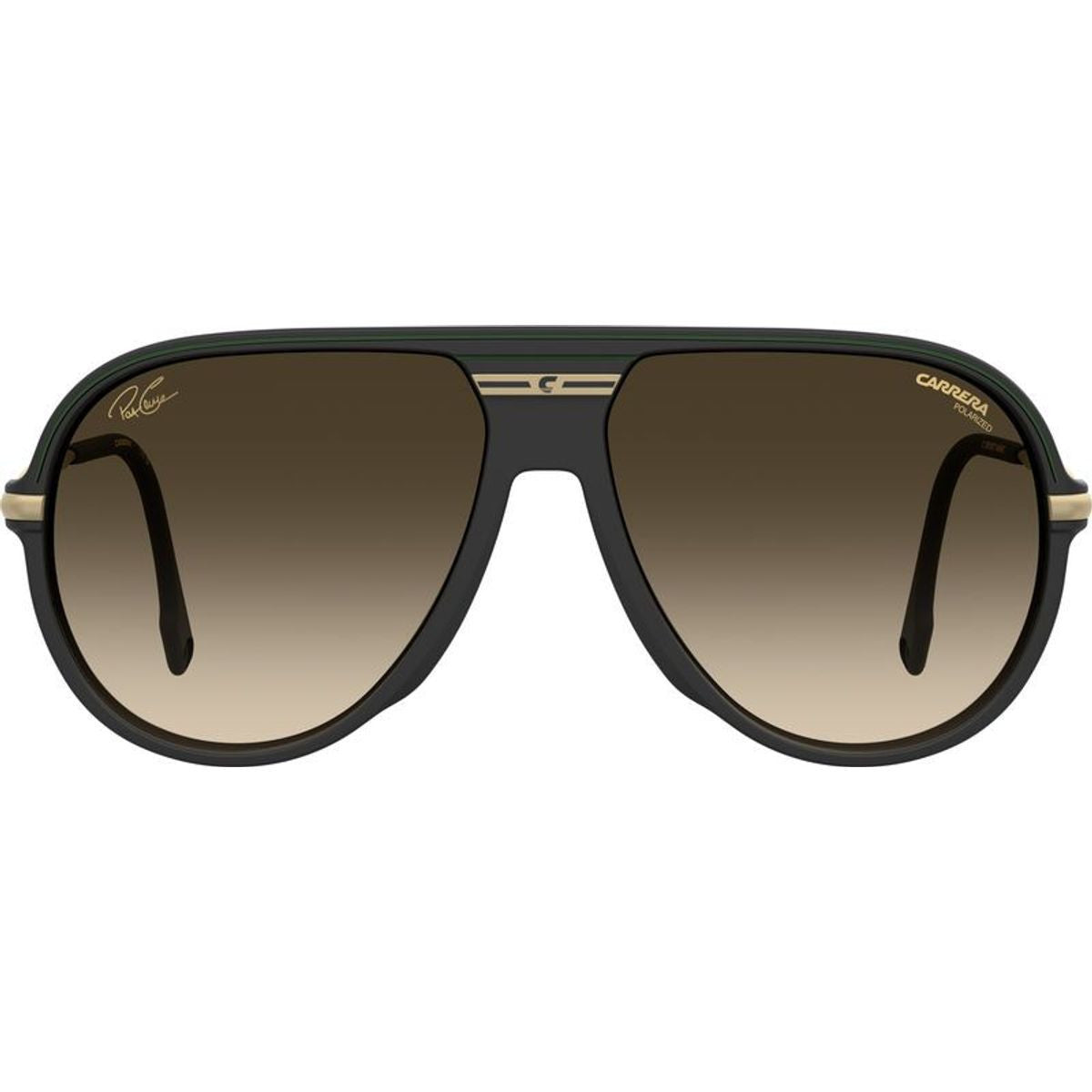 C Sport 06/Pat, Matte Black and Gold/Brown Gradient Polarised Lenses
