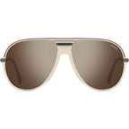 C Sport 06/S, Ivory/Silver Mirror Lenses