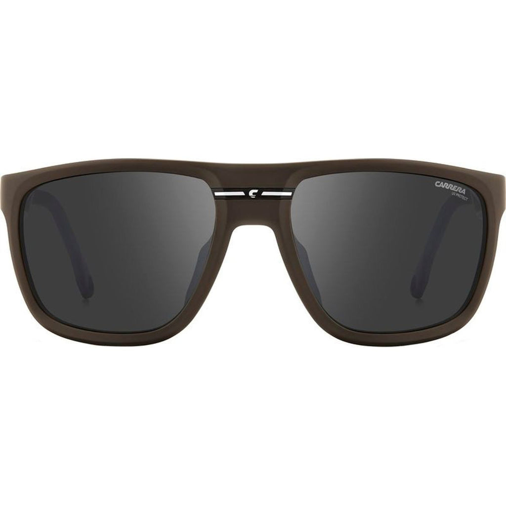 C Sport 08/S, Matte Brown/Silver Mirror Lenses