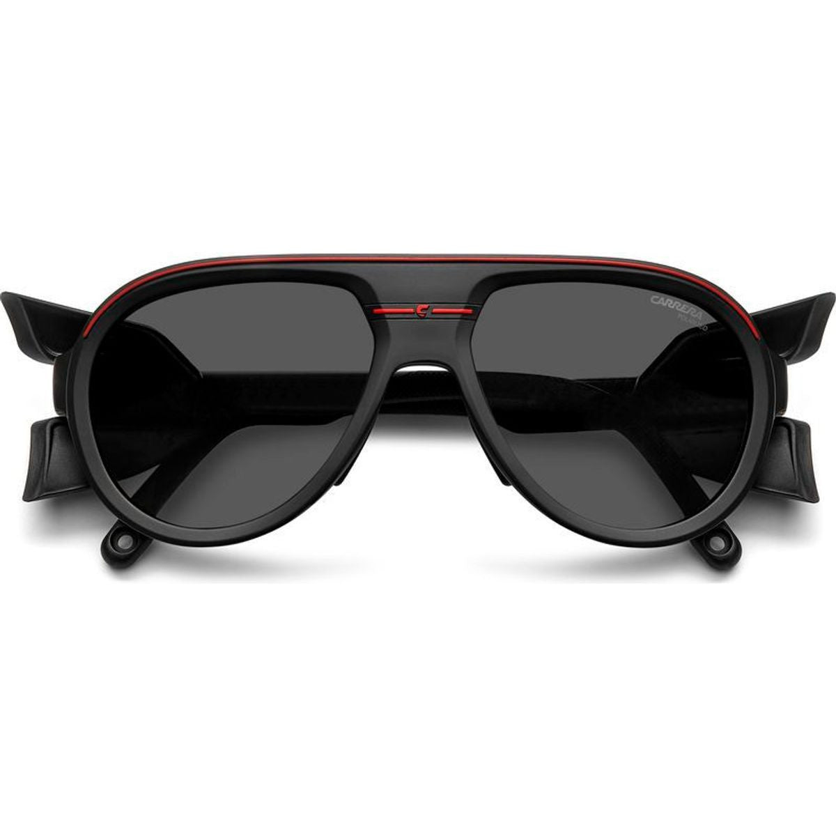 C Sport 09/S/XT, Matte Black and Red/Grey Polarised Lenses