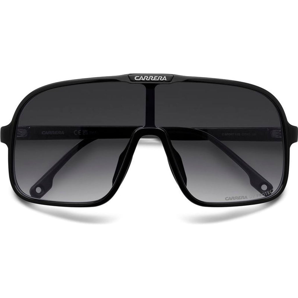 C Sport 11/S, Black and Red/Dark Grey Gradient Lenses