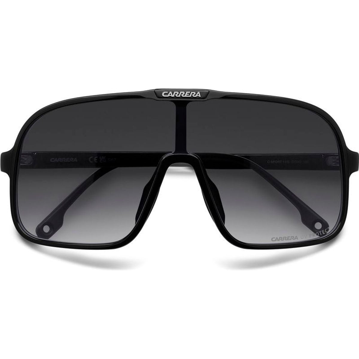 C Sport 11/S, Black and Red/Dark Grey Gradient Lenses