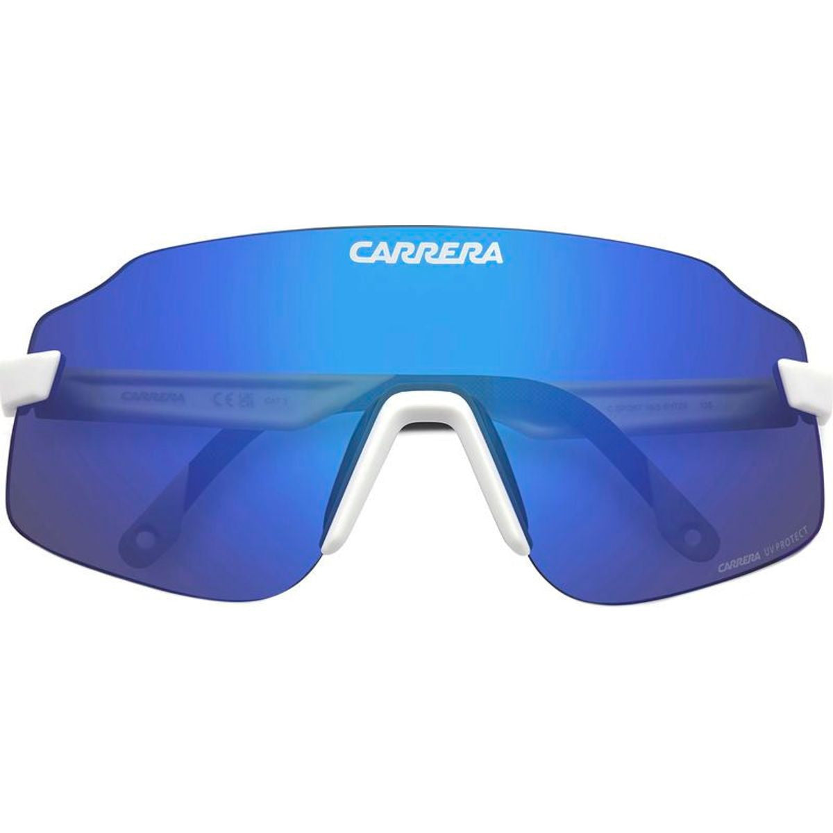 C Sport 16/S, Matte White/Blue Mirror Lenses