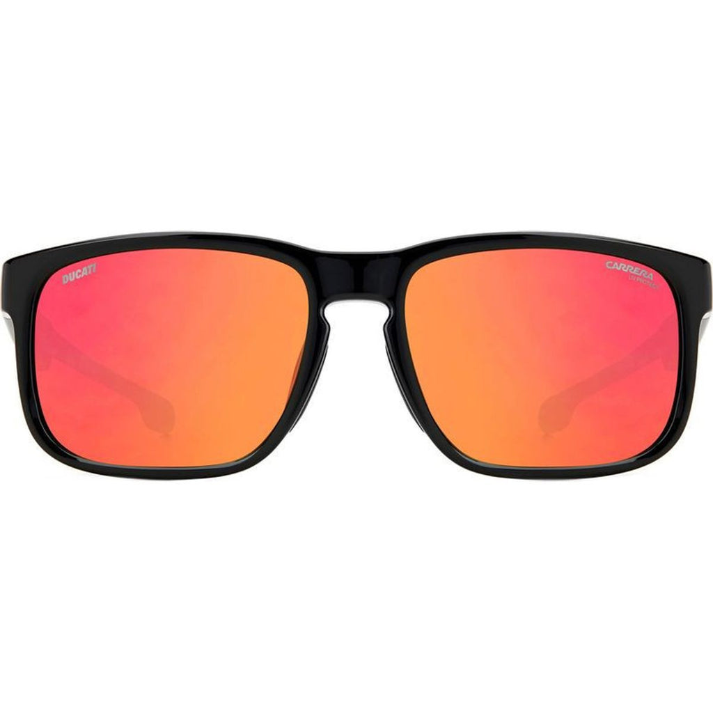 Carduc 001/S, Black and Red/Red Mirror Lenses