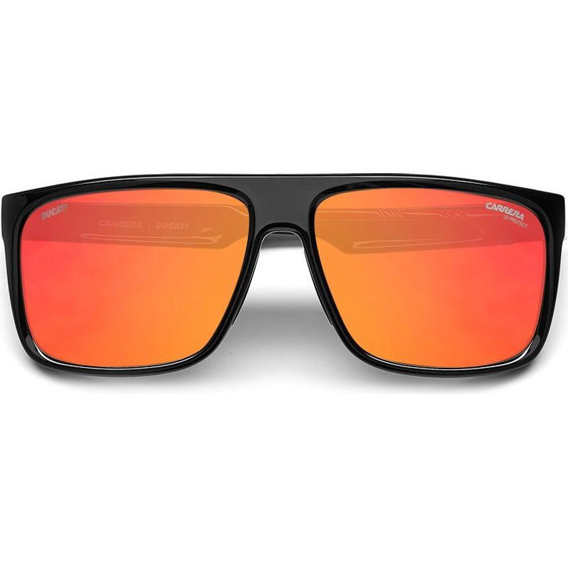 Carduc 011/S, Black Red/Red Mirror Lenses