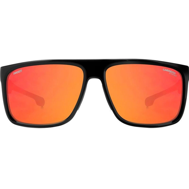 Carduc 011/S, Black Red/Red Mirror Lenses