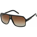 Carrera 27, Shiny Black/Brown Gradient Polarised Lenses