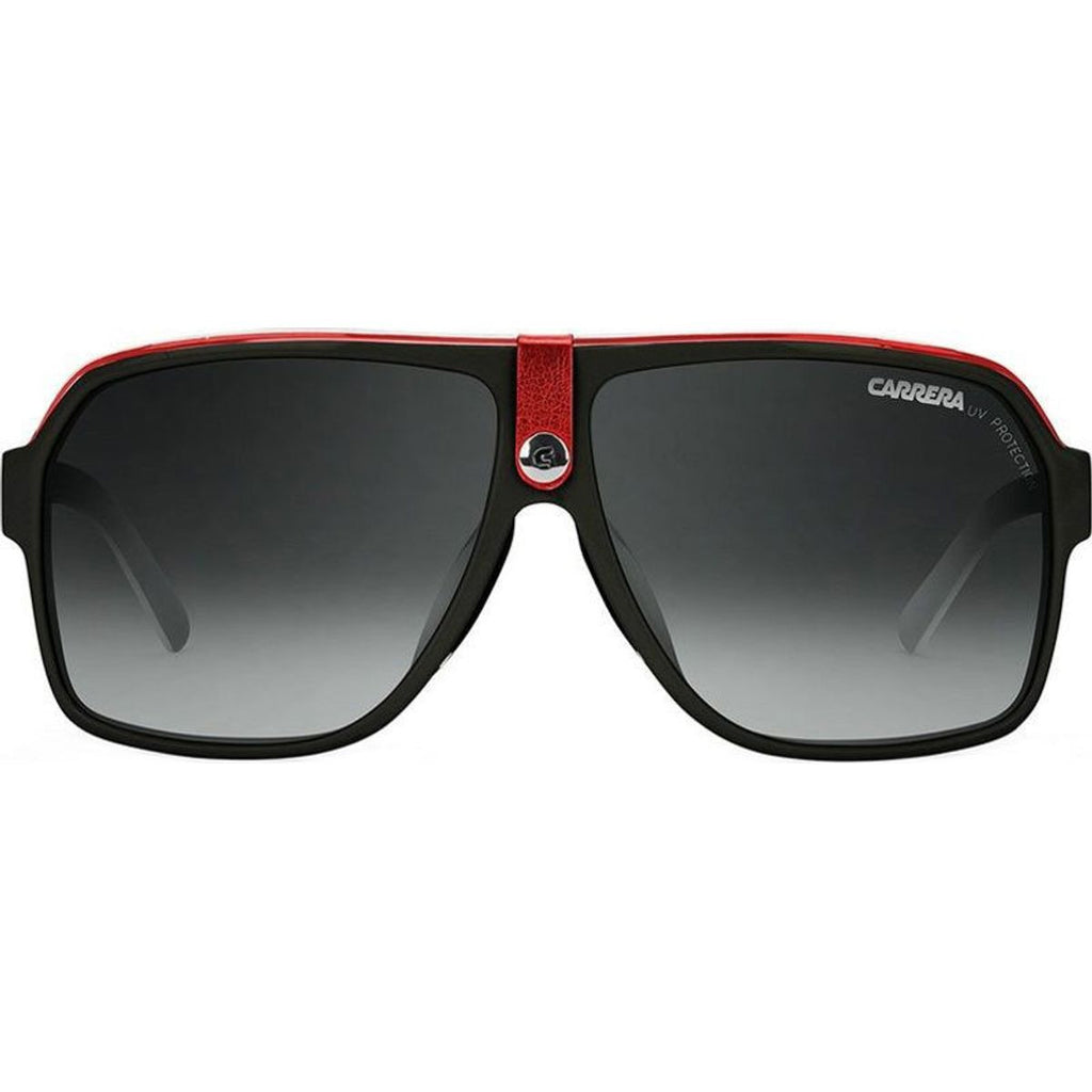 Carrera 33, Black Red/Grey Gradient Lenses