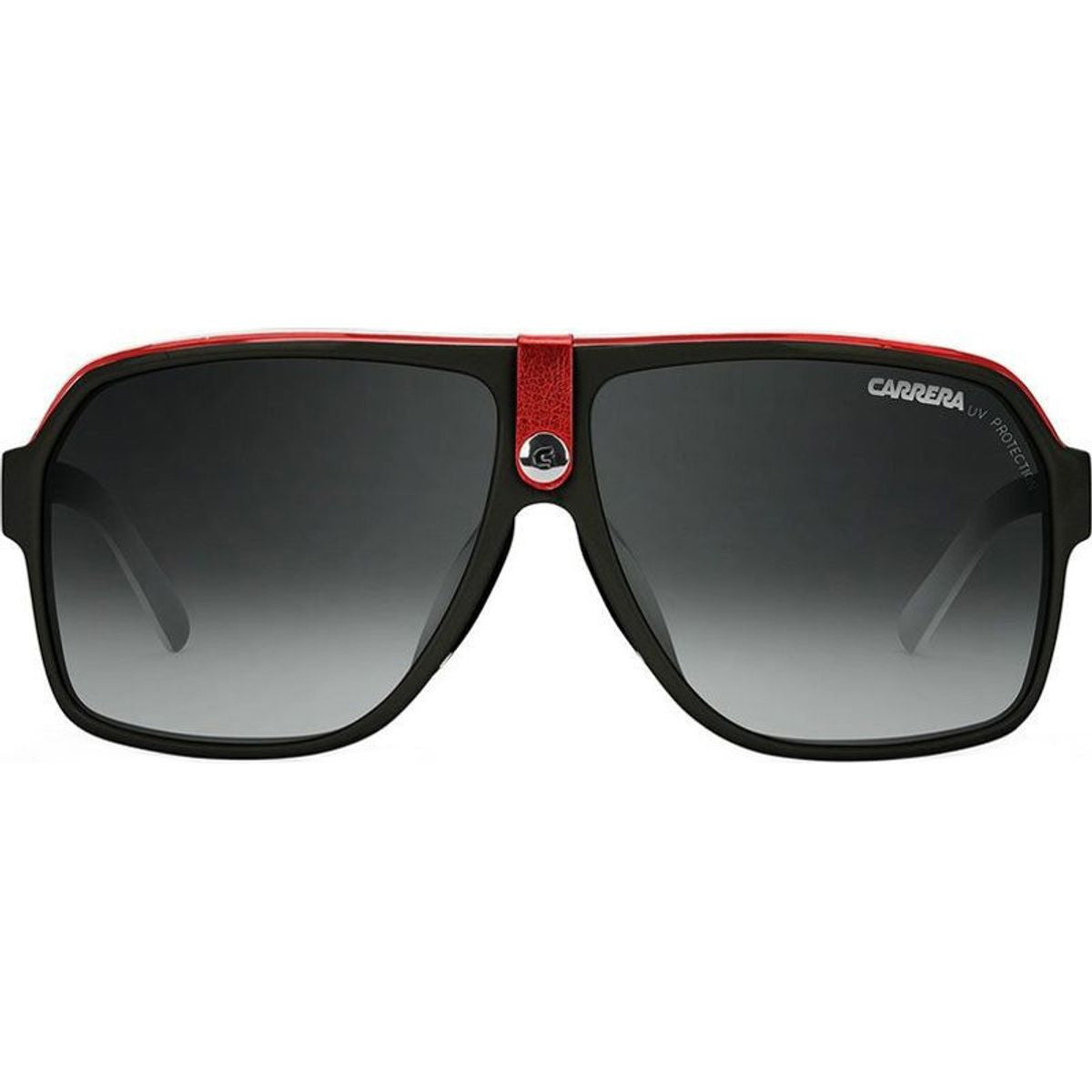 Carrera 33, Black Red/Grey Gradient Lenses