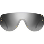 Flaglab 12, Silver Black/Silver Mirror Lenses