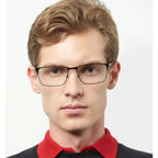 Carduc 014, Black Red/Clear Lenses