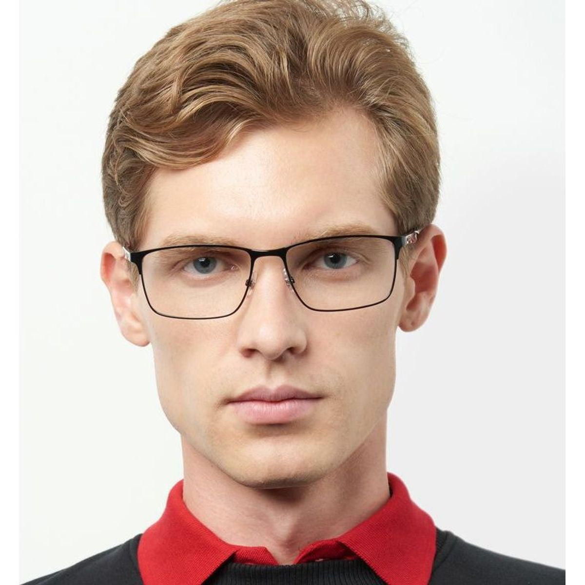 Carduc 014, Black Red/Clear Lenses