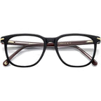 Carrera 308, Striped Black/Clear Lenses