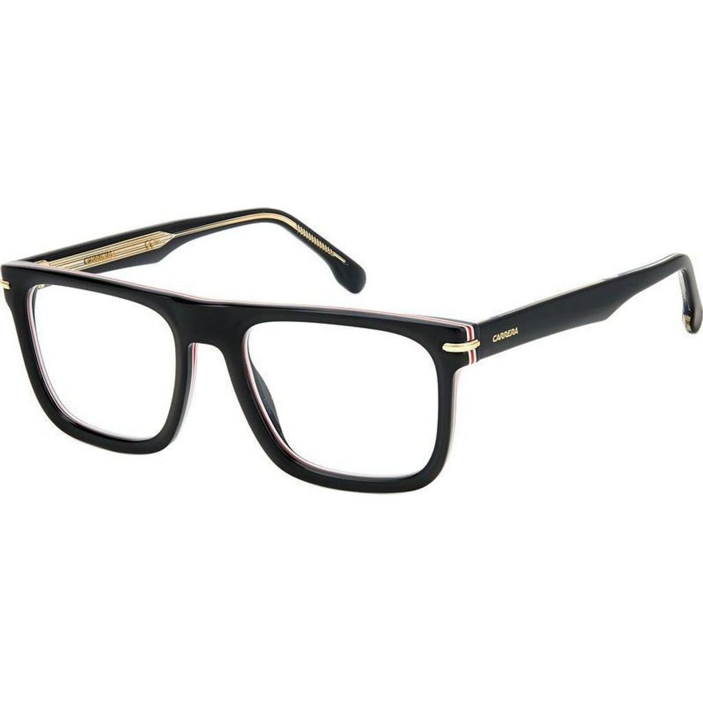 Carrera 312, Striped Black/Clear Lenses