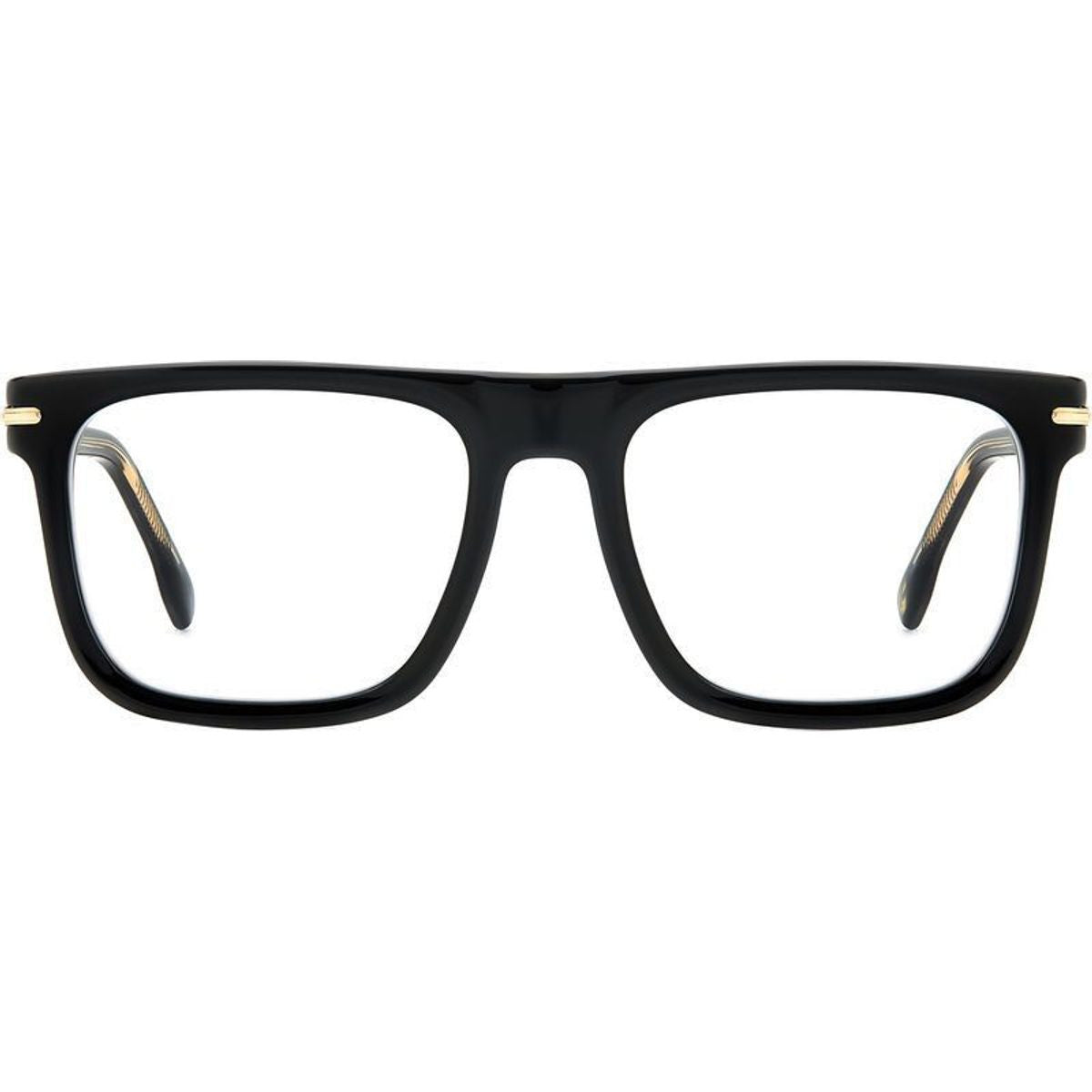 Carrera 312, Striped Black/Clear Lenses