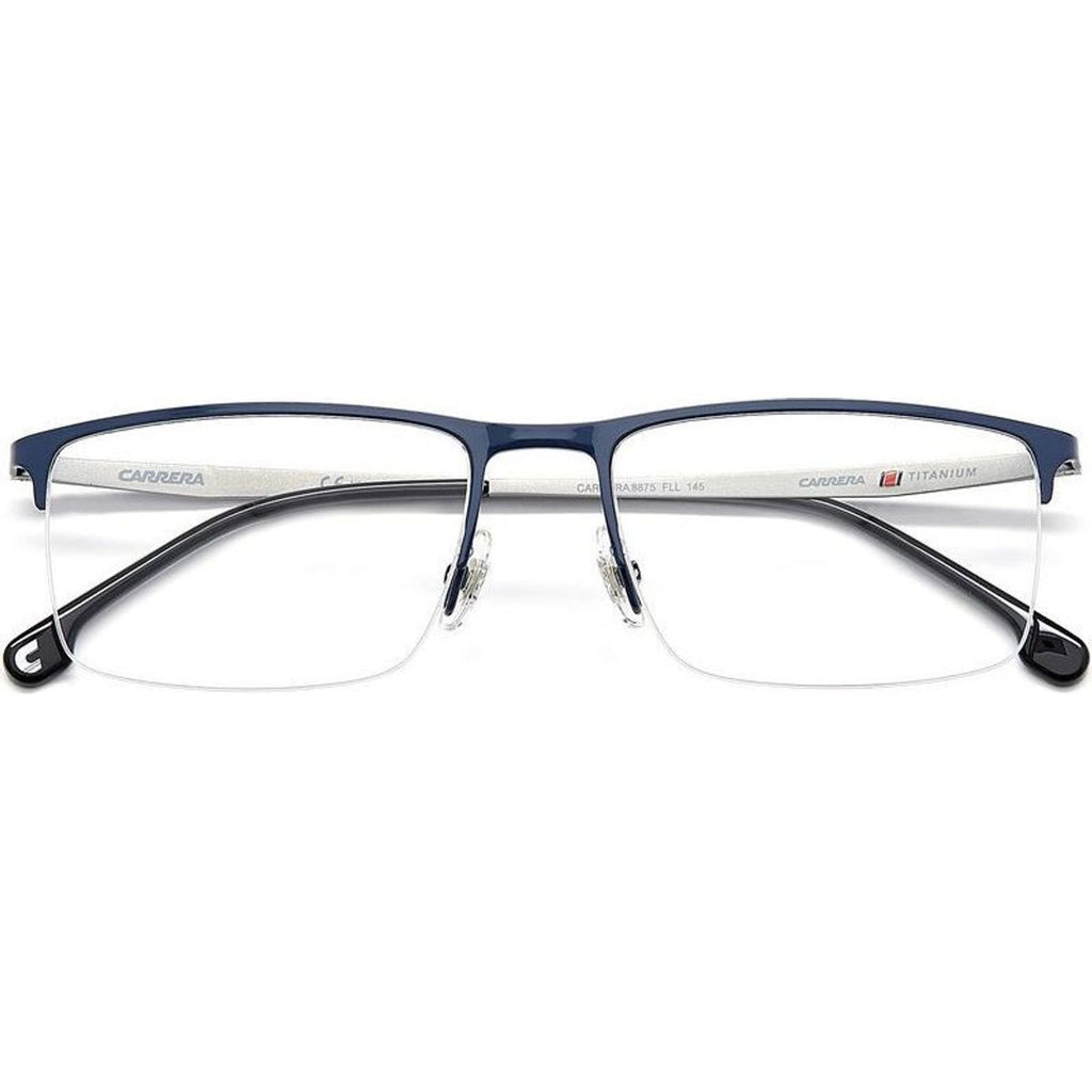 Carrera 8875, Matte Blue/Clear Lenses