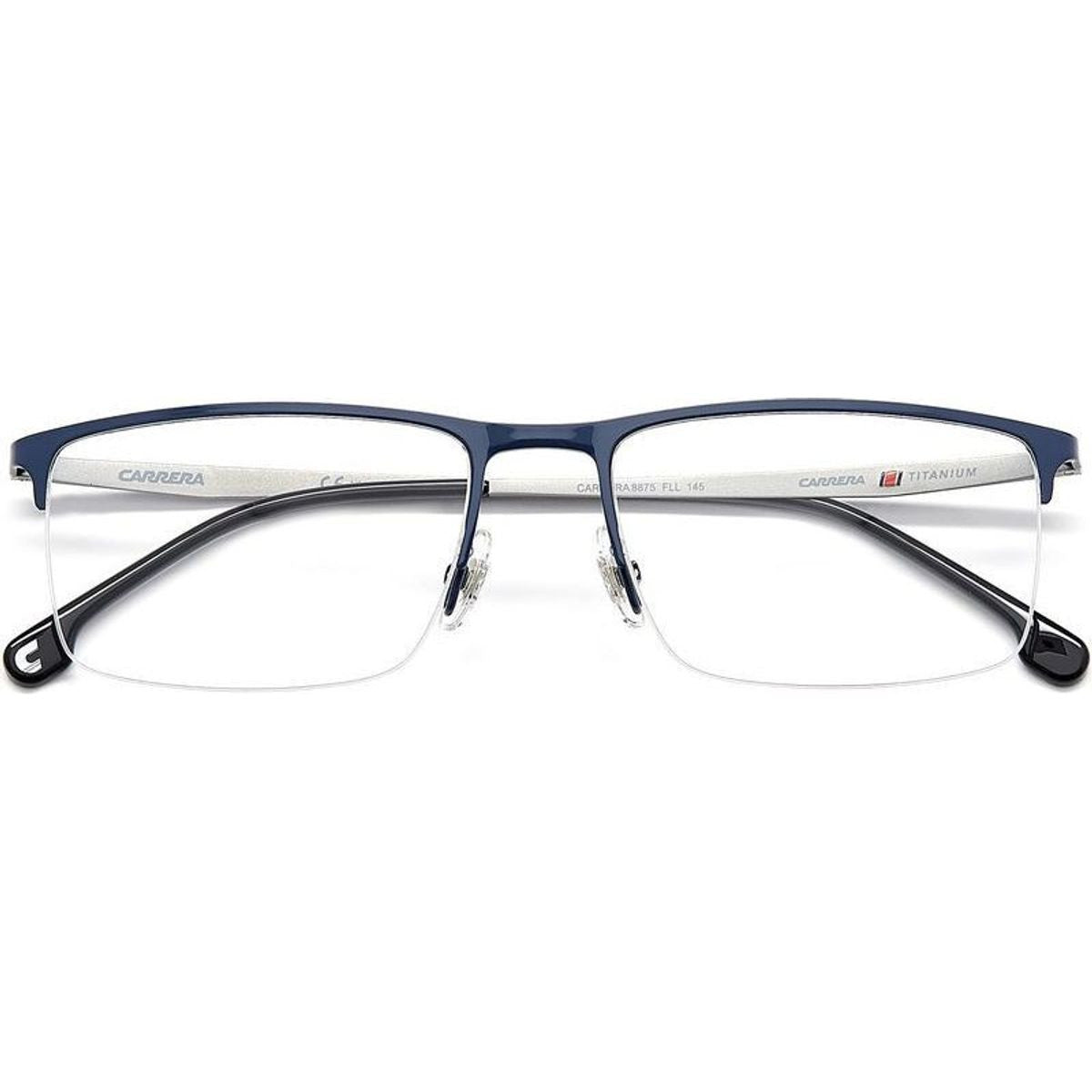 Carrera 8875, Matte Blue/Clear Lenses
