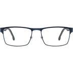 Carrera 8884, Matte Blue Grey/Clear Lenses