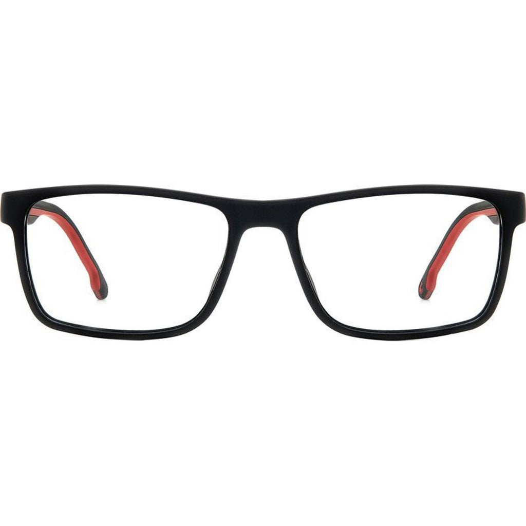 Carrera 8885, Matte Black Red/Clear Lenses
