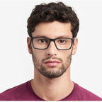 Carrera 8885, Matte Black Red/Clear Lenses