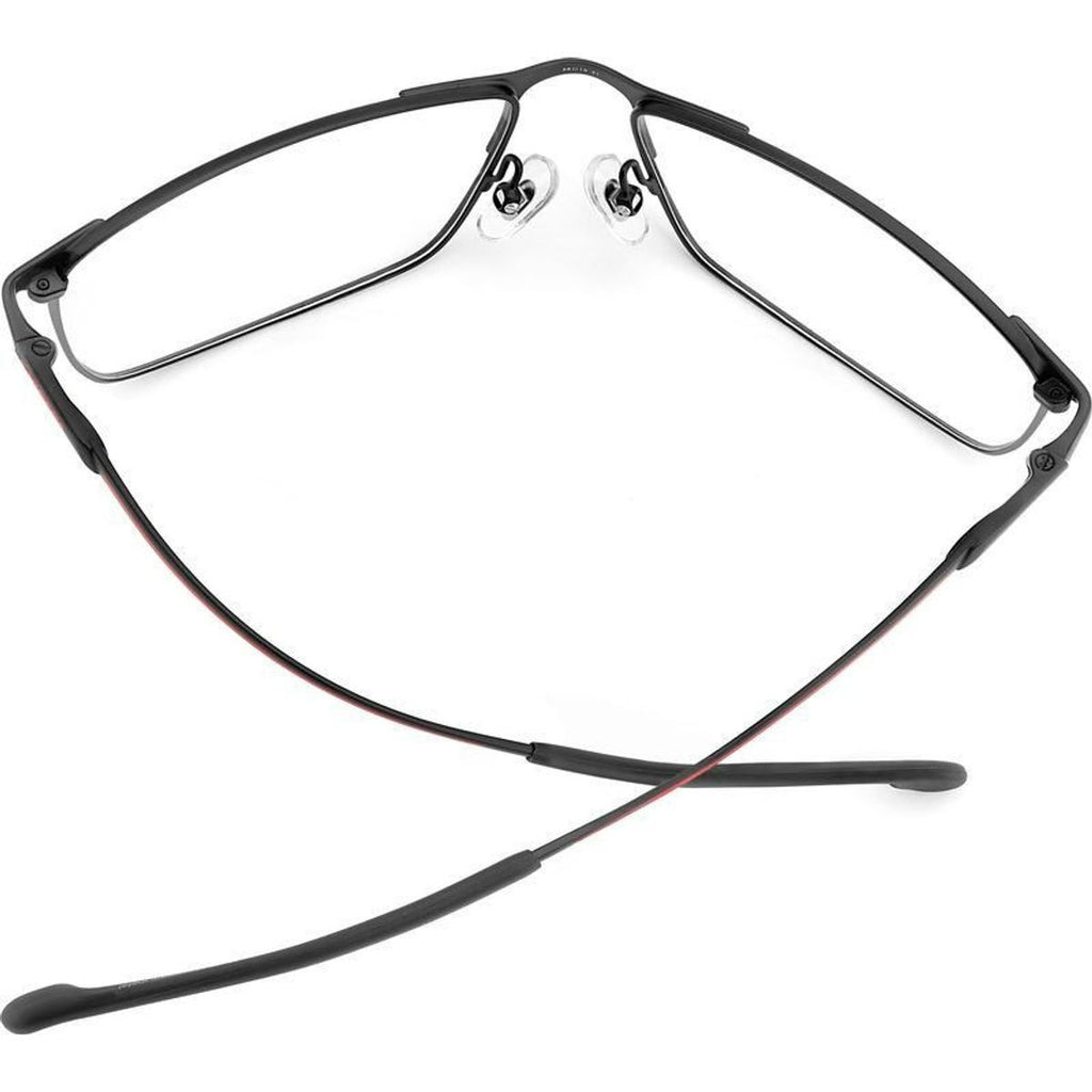 Carrera 8896, Matte Black Red/Clear Lenses