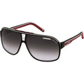 Grand Prix 2, Black and Red/Grey Gradient Polarised Lenses